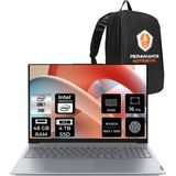 Lenovo Thinkbook 16 Gen 8 Core 7 240H Notebook 48GB RAM 4TB SSD 16" FHD+ FreeDOS + Per4 Çanta 21SH009GTXP330 - 4 TB - 48 GB