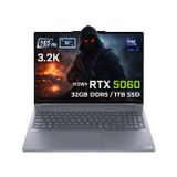Lenovo Thinkbook 16P G6 Iax 21R0001JTX FR28 Intel Core Ultra 9-275HX 48 GB Ddr5 4 Tb Rtx 5060 8gb 115W 16 Inç 3.2k 165Hz IPS Windows 11 Home Gaming Laptop