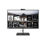 LENOVO THİNKCENTRE NEO 30A i5 1240P 36GB RAM 2TB SSD 23.8" FHD FDOS ALL IN ONE PC 12B0002CTX