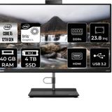Lenovo THİNKCENTRE NEO 30A i5 1240P 40 GB RAM 4 TB SSD 23.8" FHD FDOS ALL IN ONE PC 12B0002CTX
