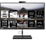 Lenovo THİNKCENTRE NEO 30A i5 1240P 8 GB RAM 1 TB SSD 23.8" FHD FDOS ALL IN ONE PC 12B0002CTX