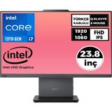 Lenovo Thinkcentre Neo 50A 24 G5 I7-13620H 32GB 512GB SSD 23.8" Fhd Freedos Aıo 12SC00XKTR 001 - Siyah
