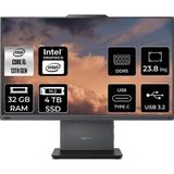 LENOVO ThinkCentre Neo 50a G5 i5 13420H 32GB DDR5 4TB SSD 23.8" FHD FDOS All in One & PER4 Bellek
