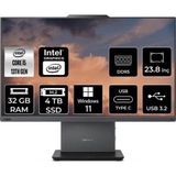 LENOVO ThinkCentre Neo 50a G5 i5 13420H 32GB DDR5 4TB SSD 23.8" FHD W11H All in One & PER4 Bellek