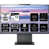 LENOVO ThinkCentre Neo 50a G5 i7 13620H 40GB DDR5 512GB SSD 23.8" FHD W11P All in One & PER4 Bellek
