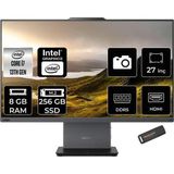 LENOVO ThinkCentre Neo 50A i7 13620H 8GB DDR5 256GB SSD 27" FHD IPS FDOS Siyah All in One PC & PER4