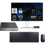 Lenovo Thinkcentre Neo 50Q Gen 5 Intel Core 5 210H 24GB 512GB SSD 27" Fhd Monitör Fdos Mini Masaüstü Bilgisayar & Per4 USB Bellek 13B9001MTRP525 - Yok (Free Dos)