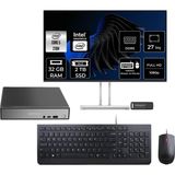Lenovo Thinkcentre Neo 50Q Gen 5 Intel Core 5 210H 32GB 2tb SSD 27" Fhd Monitör Fdos Mini Masaüstü Bilgisayar & Per4 USB Bellek 13B9001MTRP531 - Yok (Free Dos)