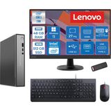 Lenovo Thinkcentre Neo 50Q Gen 5 Intel Core 5-210H 4.8ghz Up 48GB Ddr5 512GB SSD Intel® Graphics+Lenovo 27" FHD Mon. WIN11PRO Mini Masaüstü Bilgisayar 13B9001MTR27P17+ZETTAUSBBELLEK - Windows 11 Pro