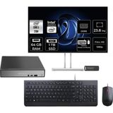 Lenovo Thinkcentre Neo 50Q Gen 5 Intel Core 5 210H 64GB 2tb SSD 23.8" Fhd Monitör Fdos Mini Masaüstü Bilgisayar & Per4 USB Bellek 13B9001MTRP435 - Yok (Free Dos)