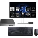 Lenovo Thinkcentre Neo 50Q Gen 5 Intel Core 5 210H 8gb 2tb SSD 23.8" Fhd Monitör W11P Mini Masaüstü Bilgisayar & Per4 USB Bellek 13B9001MTRP483 - Windows 11 Pro