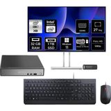 Lenovo Thinkcentre Neo 50Q Gen 5 Intel Core 7 240H 32GB 1tb SSD 27" Fhd Monitör W11P Mini Masaüstü Bilgisayar & Per4 USB Bellek 13B9001PTRP602 - Windows 11 Pro