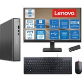 Lenovo Thinkcentre Neo 50Q Gen 5 Intel Core 7-240H 5.2ghz Up 80GB Ddr5 1tb SSD Intel® Graphics+Lenovo 23.8" FHD Mon. WIN11PRO Mini Masaüstü Bilgisayar 13B9001PTR23P28+ZETTAUSBBELLEK - Windows 11 Pro