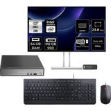 Lenovo Thinkcentre Neo 50Q Gen 5 Intel Core 7 240H 64GB 512GB SSD 23.8" Fhd Monitör Fdos Mini Masaüstü Bilgisayar & Per4 USB Bellek 13B9001PTRP433 - Yok (Free Dos)