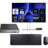 Lenovo Thinkcentre Neo 50Q Gen 5 Intel Core 7 240H 8gb 512GB SSD 27" Fhd Monitör Fdos Mini Masaüstü Bilgisayar & Per4 USB Bellek 13B9001PTRP517 - Yok (Free Dos)