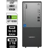 Lenovo Thinkcentre Neo 50T Gen 5 i7 14700 Masaüstü Bilgisayar 16GB RAM 2TB SSD FreeDOS + Per4 USB 12UD001UTRP423