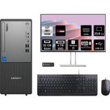 Lenovo Thinkcentre Neo 50T Gen 5 i7 14700 Masaüstü Bilgisayar 32GB RAM 4TB SSD 23.8" FHD Win11 Home + Per4 USB 12UAS0GL00P688