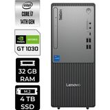 Lenovo Thinkcentre Neo 50T Gen 5 i7 14700 Masaüstü Bilgisayar 32GB RAM 4TB SSD FreeDOS + Per4 USB 12UAS0GL00P428