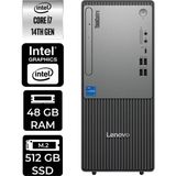 Lenovo Thinkcentre Neo 50T Gen 5 i7 14700 Masaüstü Bilgisayar 48GB RAM 512GB SSD FreeDOS + Per4 USB 12UD001UTRP309