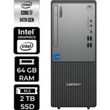 Lenovo Thinkcentre Neo 50T Gen 5 i7 14700 Masaüstü Bilgisayar 64GB RAM 2TB SSD Win11 Pro + Per4 USB 12UAS0GL00P355