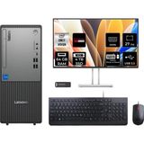 Lenovo Thinkcentre Neo 50T Gen 5 i7 14700 Masaüstü Bilgisayar 64GB RAM 4TB SSD 27" FHD FreeDOS + Per4 USB 12UAS0GL00P976