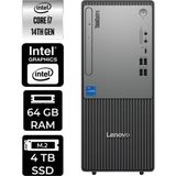 Lenovo Thinkcentre Neo 50T Gen 5 i7 14700 Masaüstü Bilgisayar 64GB RAM 4TB SSD Win11 Pro + Per4 USB 12UD001UTRP356