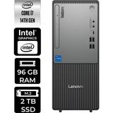 Lenovo Thinkcentre Neo 50T Gen 5 i7 14700 Masaüstü Bilgisayar 96GB RAM 2TB SSD Win11 Home + Per4 USB 12UAS0GL00P339