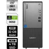 Lenovo Thinkcentre Neo 50T Gen 5 i7 14700 RTX 3050 Masaüstü Bilgisayar 32GB RAM 4TB SSD FreeDOS + Per4 USB 12UAS0GL00P488