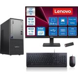 Lenovo Thinkcentre Neo 50T Gen 6 Intel Core Ultra 5 225 Upto 4.9ghz 16GB Ddr5 4tb SSD Intel® UHD Graphics 770 Freedos +23.8"fhd Monitör Masaüstü Bilgisayar 13BD007UTR24F05+ZETTAUSBBELLEK - 23,8 inç