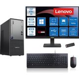 Lenovo Thinkcentre Neo 50T Gen 6 Intel Core Ultra 5 225 Upto 4.9ghz 32GB Ddr5 1tb SSD 4GB/RX550 WIN11HOME +23.8"fhd Monitör Masaüstü Bilgisayar 13BD007UTR2427H13+ZETTAUSBBELLEK - 23,8 inç