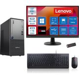 Lenovo Thinkcentre Neo 50T Gen 6 Intel Core Ultra 5 225 Upto 4.9ghz 80GB Ddr5 1tb SSD 4GB/RX550 WIN11PRO +27" Fhd Monitör Masaüstü Bilgisayar 13BD007UTR2727P28+ZETTAUSBBELLEK - 27 inç