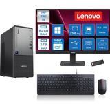 Lenovo Thinkcentre Neo 50T Gen 6 Intel Core Ultra 5 225 Upto 4.9ghz 80GB Ddr5 2tb SSD Intel® UHD Graphics 770 WIN11HOME +23.8"fhd Monitör Masaüstü Bilgisayar 13BD007UTR24H29+ZETTAUSBBELLEK - 23,8 inç