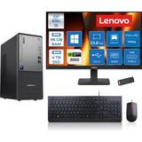 Lenovo Thinkcentre Neo 50T Gen 6 Intel Core Ultra 5 225 Upto 4.9ghz 96GB Ddr5 4tb SSD 6GB/RTX3050 WIN11HOME +23.8"fhd Monitör Masaüstü Bilgisayar 13BD007UTR2423H35+ZETTAUSBBELLEK - 23,8 inç