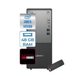 Lenovo Thinkcentre Neo 50T Gen5 Intel Core I5 14400 48GB Ddr5 2tb SSD Freedos Radeon RX550 4gb Masaüstü Bilgisayar 55012UAS1CF00F19 + Zetta Flash Bellek