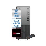 Lenovo Thinkcentre Neo 50T Gen5 Intel Core I7 14700 48GB Ddr5 2tb SSD Windows 11 Pro Radeon RX550 4gb Masaüstü Bilgisayar 55012UAS0GL00P19 + Zetta Flash Bellek