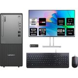Lenovo Thinkcentre Neo 50T i3 13100 Masaüstü Bilgisayar 48GB RAM 2TB SSD 23.8" FHD FreeDOS + Per4 USB 12UB0009TRP671
