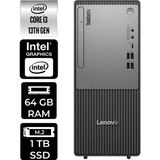 Lenovo Thinkcentre Neo 50T i3 13100 Masaüstü Bilgisayar 64GB RAM 1TB SSD Win11 Home + Per4 USB 12UB0009TRP334