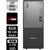 Lenovo Thinkcentre Neo 50T i3 13100 Masaüstü Bilgisayar 96GB RAM 2TB SSD FreeDOS + Per4 USB 12UB0009TRP379