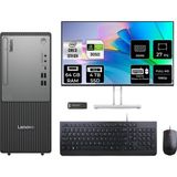 Lenovo Thinkcentre Neo 50T i3 13100 RTX 3050 Masaüstü Bilgisayar 64GB RAM 4TB SSD 27" FHD FreeDOS + Per4 USB 12UB0009TRP1096
