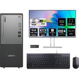 Lenovo Thinkcentre Neo 50T i3 13100 RTX 5050 8GB Masaüstü Bilgisayar 48GB RAM 512GB SSD 23.8" FHD Win11 Pro + Per4 USB 12UB0009TRP889