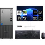 Lenovo Thinkcentre Neo 50T i5 13400 Masaüstü Bilgisayar 16GB RAM 4TB SSD 23.8" FHD FreeDOS + Per4 USB 12UB000BTRP724