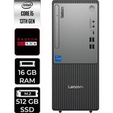 Lenovo Thinkcentre Neo 50T i5 13400 Masaüstü Bilgisayar 16GB RAM 512GB SSD Win11 Home + Per4 USB 12UB000BTRP381