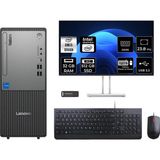 Lenovo Thinkcentre Neo 50T i5 13400 Masaüstü Bilgisayar 32GB RAM 512GB SSD 23.8" FHD FreeDOS + Per4 USB 12UB000BTRP605