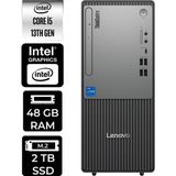 Lenovo Thinkcentre Neo 50T i5 13400 Masaüstü Bilgisayar 48GB RAM 2TB SSD FreeDOS + Per4 USB 12UB000BTRP311