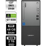 Lenovo Thinkcentre Neo 50T i5 13400 Masaüstü Bilgisayar 48GB RAM 2TB SSD FreeDOS + Per4 USB 12UB000BTRP431