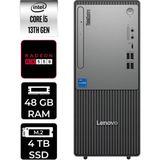 Lenovo Thinkcentre Neo 50T i5 13400 Masaüstü Bilgisayar 48GB RAM 4TB SSD FreeDOS + Per4 USB 12UB000BTRP372