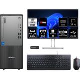 Lenovo Thinkcentre Neo 50T i5 13400 Masaüstü Bilgisayar 64GB RAM 1TB SSD 27" FHD Win11 Pro + Per4 USB 12UB000BTRP1014