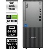 Lenovo Thinkcentre Neo 50T i5 13400 Masaüstü Bilgisayar 64GB RAM 512GB SSD Win11 Pro + Per4 USB 12UB000BTRP473