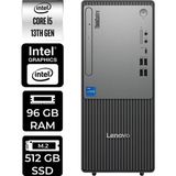 Lenovo Thinkcentre Neo 50T i5 13400 Masaüstü Bilgisayar 96GB RAM 512GB SSD Win11 Pro + Per4 USB 12UB000BTRP357
