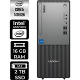 Lenovo Thinkcentre Neo 50T i5 14400 Masaüstü Bilgisayar 16GB RAM 2TB SSD FreeDOS + Per4 USB 12UAS1CF00P303
